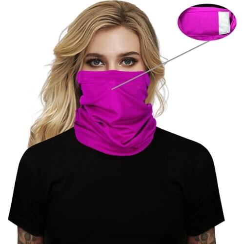 Dropshipping Balaclava Fishing Scarf With Pocket Anti-UV Windproof Cycling Face Mask Motorcycle Balaclava Hiking Neck Warmer