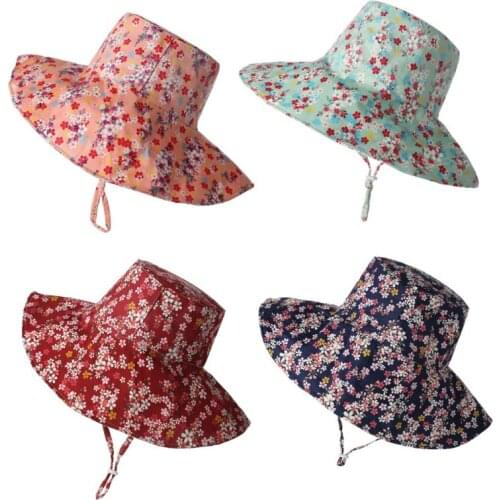Baby Sun Hat Summer Beach Sun Protection Baby Girls Boys Hats Toddler Sun Hats Bucket Hat