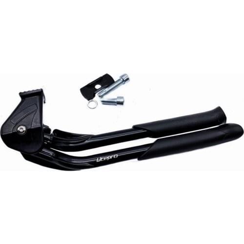 Litepro Folding 20-28 Inch Adjustable Double Kickstand Road Mountain Bicycle Foot Support Parking Rack Bracket Alloy