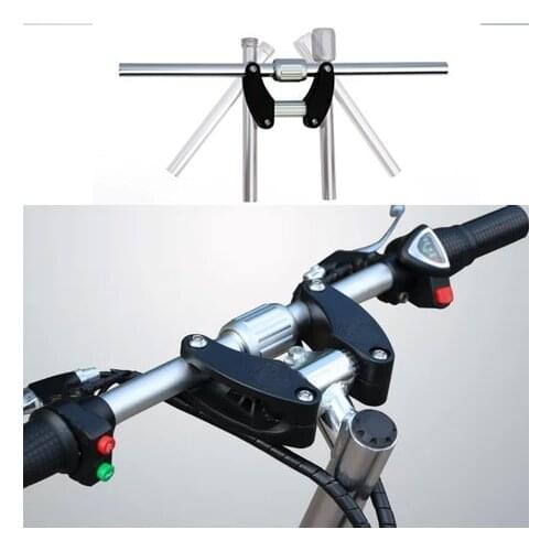 MTB mountain bike quick easy release aluminum alloy folding handlebar for SP8 folding bike foldable bicycle parts