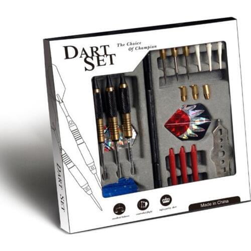 High-Quality Professional Brass Soft Steel Head Dart Nylon Rod Metal PET Dart Leaf Aluminum Alloy Shaft Needle Packing Gift Box