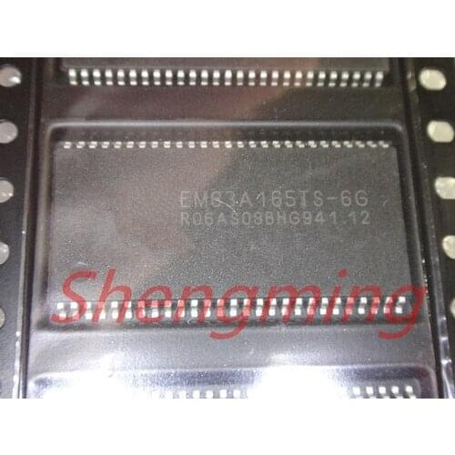 50pcs EM63A165TS-6G TSOP-54