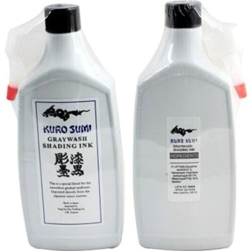 Black tattoo ink cosmetic permanent make up pigment 360ml/bottle tattoo supplies