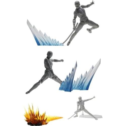 Energy Aura Effect Decoration for Gundam Model 12-inch dolls - Black