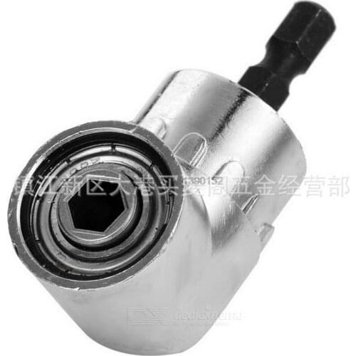 By dhl 200pcs high quality 105 degrees 1/4" Extension Hex Drill Bit Adjustable Hex Angle Driver Socket Holder Adaptor tools