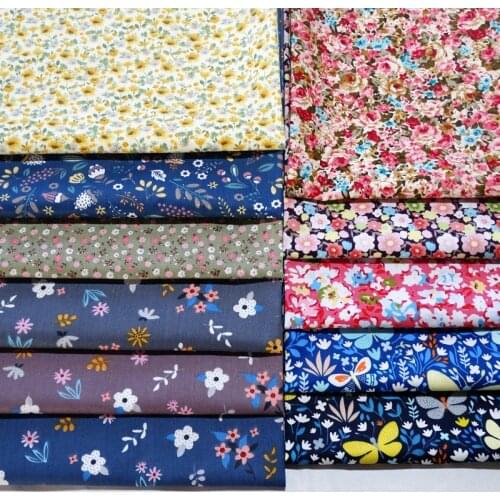 Cotton Printed Fabric Cotton Quilting Fabric by half meter for DIY Sewing Bed Sheet Dress making cotton fabric
