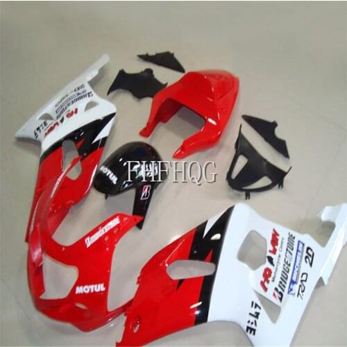 Top-rated Fairing kit for SUZUKI GSXR600 750 01 02 03 GSXR 600 GSXR750 2001 2002 2003 ABS red White Fairings set
