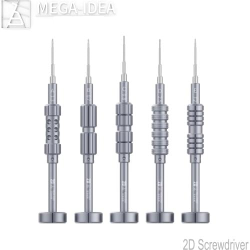 QIANLI MEGA-IDEA 2D Precise Screwdriver For iPhone Android Mobile Phone Opening Repair Tools Disassemble Bolt Driver Kits