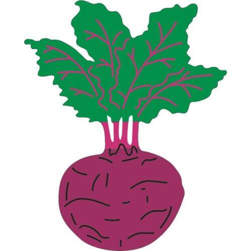 Metal Beetroot paper die cutting dies for Scrapbooking/DIY Easter wedding Halloween Easter card