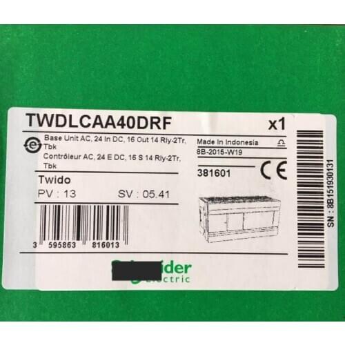 New Original PLC TWDLCAA40DRF Programmable Logic Controller 100% Test Good Quality
