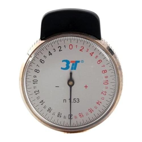 Portable Optical Lens Clock Radian Gauge Pass Degree Tester