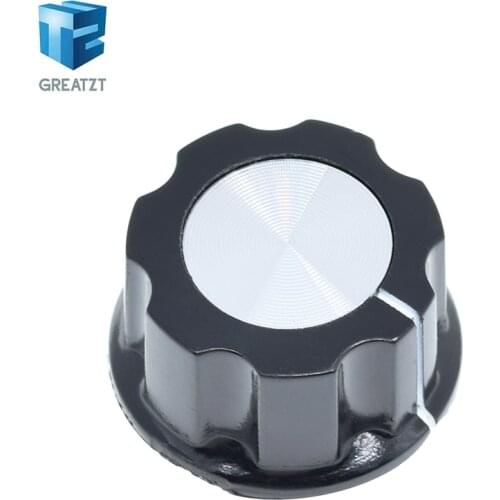 GREATZT MF-A03 RV24YN20S Potentiometer Knob Cap Inner 6.4mm Rotary Switch Bakelite Knob WH118 WX050 Potentiometer Switch