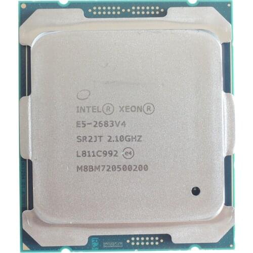 XCH-Chia High Speed POC E5-2683V4 XEON Processor E5-2683 V4 SR2JT 16C 32T 2.1GHz CPU For LGA2011 X99 MB PK: E5-2697V4 E5-2680 V4