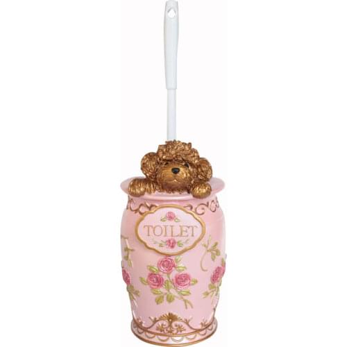 Funny Creative Toilet Brush Beautiful Cute Shape Bathroom Household Toilet Brush Set Cleaning Vaso Sanitario Accessoire BF50TB