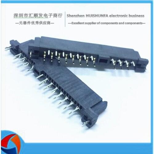 10PCS!!! SATA 7+15 female double row pin female computer peripheral connector with double column SATA socket