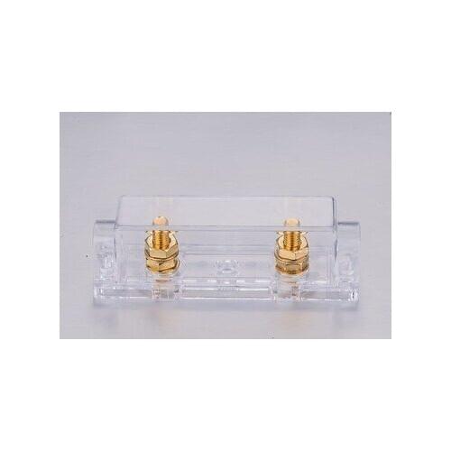 2PC FREE ANL FUSE 150A ANL Fuse holder Distribution INLINE 0 4 8 GA GOLD PLATED