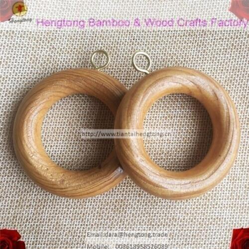 20pcs/pack pine wood curtain ring, curtain holder, wooden circle special offer
