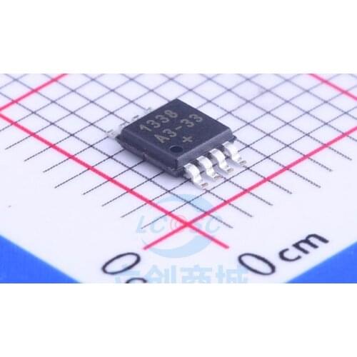 5/PCS 5/PCS Original | DS1338U-33 T & R Real-Time Clock Core MSOP-8 Silk Screen 1338 A3-33 Original