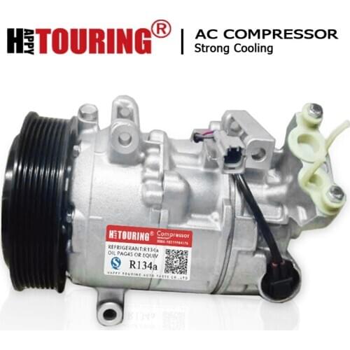 6SEL14C AC Compressor for Renault Megane 2.0 CVT Petrol 447150-0010 447150-0011 447150-0012 447150-0013 8200956574 92030205