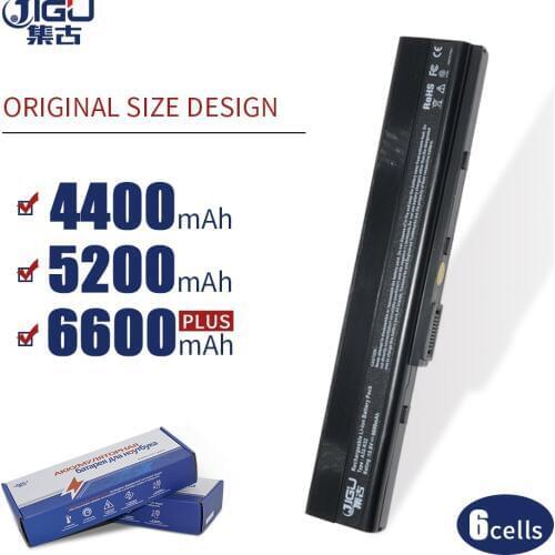 JIGU 6 Cells Laptop Battery A31-K52 A32-K52 For Asus A52JR K42JK K52JB A52JB K52JC K52JE A52JR-X1