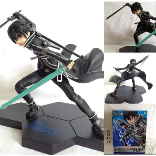 Anime Sword Art Online II 3rd Generation Kirigaya Kazuto Combat Form Boxed Figure