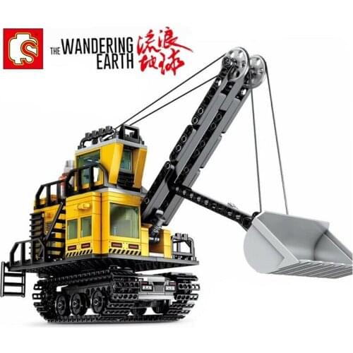 Sembo Blocks Kids Building Toys Boys Gift Puzzle Forklift Model 107026 no box