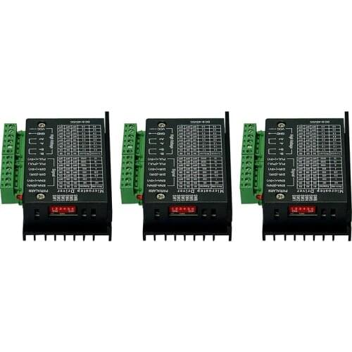 3Pcs 42/57/86 Tb6600 Stepper Motor Driver 32 Segments Upgraded Version 4.0A 42Vdc for Cnc Router