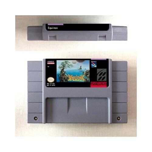 Equinox - RPG Game Card US Version English Language Battery Save