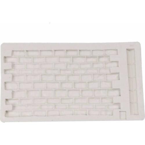 Country Brick Silicone Mould DIY Embosser Cake Sugarcraft Decorating Mold