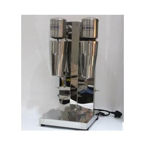 Commercial Steel Milk Shake Machine Double Head Drink Mixer 220V High quality NE