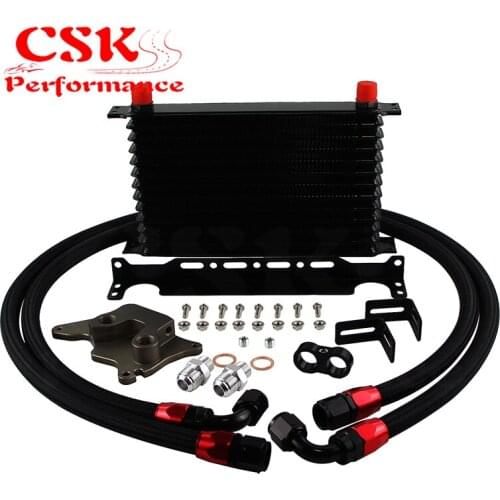 13 Row AN10 Oil Cooler Kit For BMW Mini Cooper S Supercharger R56 1.6L 2006-2012