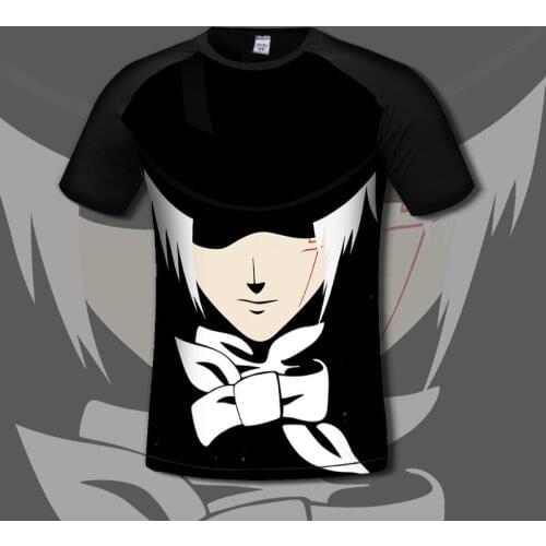 Anime D.Gray-Man Cosplay Summer Tops Casual Fashion Full-Color MEN&WOMEN Student Short-Sleeved O-Neck T-shirt
