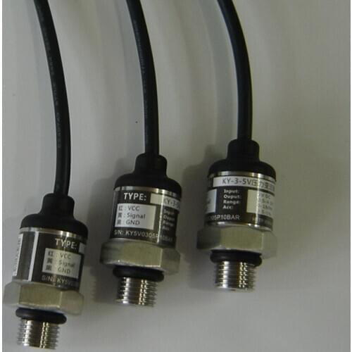 Stainless Steel Molded Case Lead Type IoT Pressure Sensor Three-Wire 0-2MPa Pressure Transmitter