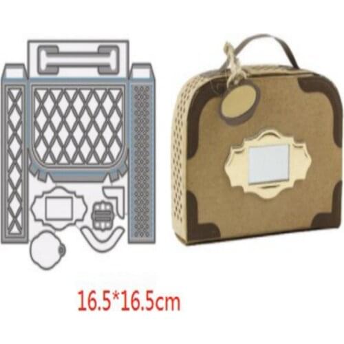 Bag Metal Cutting Dies for Scrapbooking Handmade Tools Mold Cut Stencil New 2021 DIY Card Make Mould Model Craft Decoration