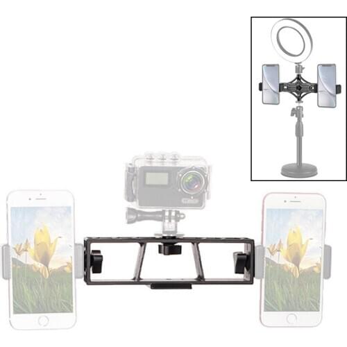 Multi-function Stand Bracket for Live Streaming Video Bloggers Mount Holder for Mobile Phones Tripods