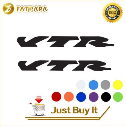 Motorcycle bike Fuel tank Wheels Fairing notebook Luggage helmet MOTO Sticker decals For HONDA VTR 250 1000 SP1 VTR1000F