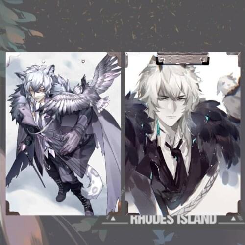 [MYKPOP]Arknights A4 Clipboard Writing Pad Document Holders School Office Stationery Drop Shipping SC20072721