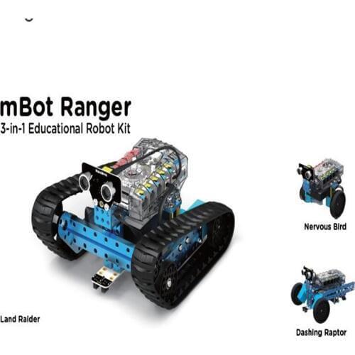 Makeblock mBot Ranger - Transformable STEM 3-in-1 Educational Robot Kit Robotics Gift for Children
