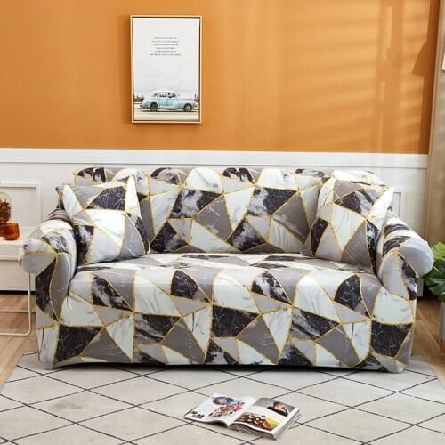 Stretch Floral Printing Sofa Cover Elastic Furniture Protector 1/2/3/4-seater Sofa Covers for Living Room housse canapé