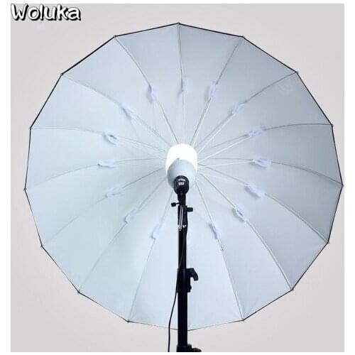 Photography deep mouth reflective rubber white 16 pole parabolic umbrella photography light profoto flash CD50 T08