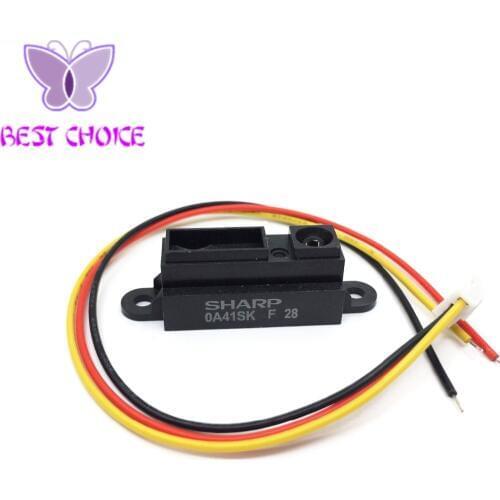 10pcs GP2Y0A41SK0F 100% NEW Infrared distance sensor 4 to 30cm with Cable for Arduino