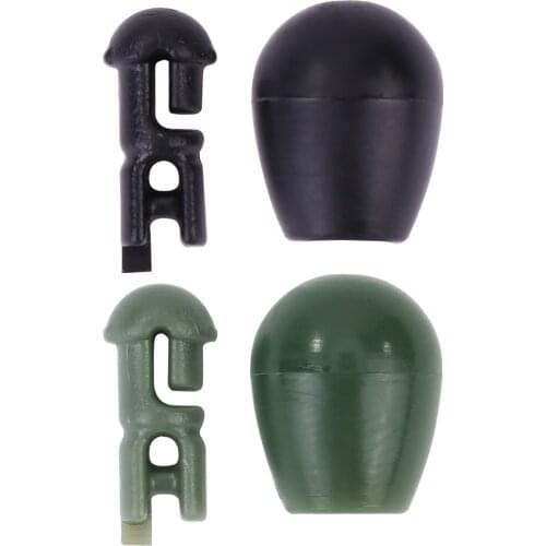 10pcs/lot Fishing Beads Quick Change Release Beads Connector Method ABS Feeder Line Holder Fishing Terminal Tackle