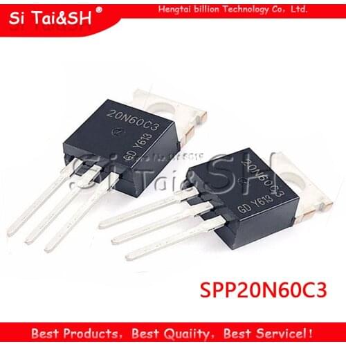 5PCS SPP20N60C3 TO220 20N60C3 TO-220 SPP20N60 new and original IC