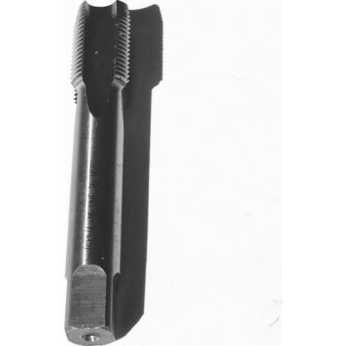 Free shipping 1PCS of HSS made BSF 7/8"-16 hss machine tap right hand tap for steel iron aluminum copper workpiece threading