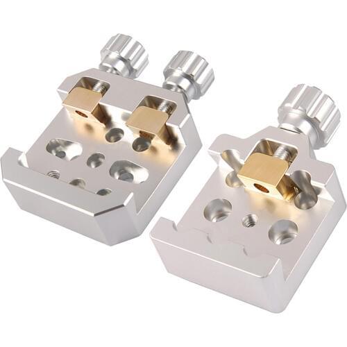 Alloy Dovetail Groove with Brass Screw Astronomical Telescope Clamp for Mounting Platform Equatorial/Altazimuth Mount