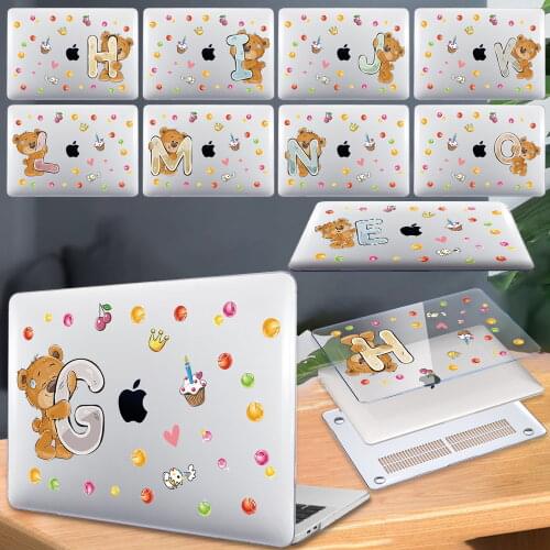 For Macbook Air 11 13 A1932 2020 Pro 13 A2251 A2289 15 16 Touch Bar 2019 A2141 Rubberized Dust-proof Laptop Case Hard Shell