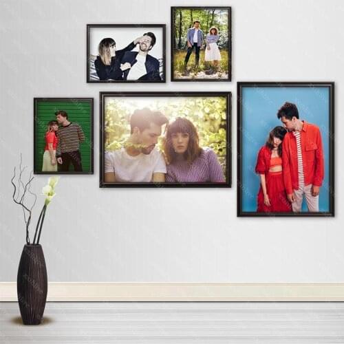 Canvas Painting Band Wall Art Oh Wonder Posters And Prints Wall Pictures For Room Decoration Home Decor Customizable 40x60cm