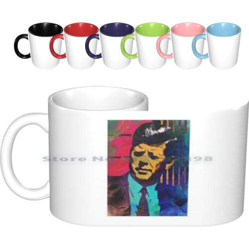 Jfk Ceramic Mugs Coffee Cups Milk Tea Mug John Jack Kennedy Jfk John F Kennedy Jack 35th President Of The United States