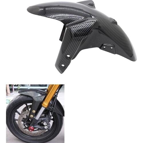 Motorcycle Carbon Fiber Front Fender Cover Moto Mudguard Fairing Accessories For Yamaha MT09 FZ09 MT 09 FZ 09 2014 - 2016 2017