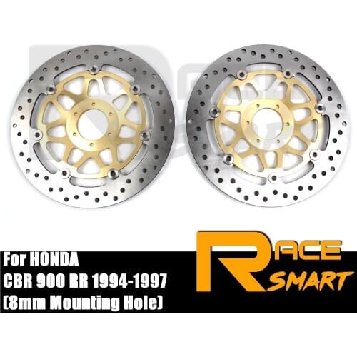 Motorcycle CNC Front Brake Disks Discs Stainless Steel Brake Rotors For HONDA CBR 900 RR CBR900RR 1991-2010 2011 2012 2013 2014